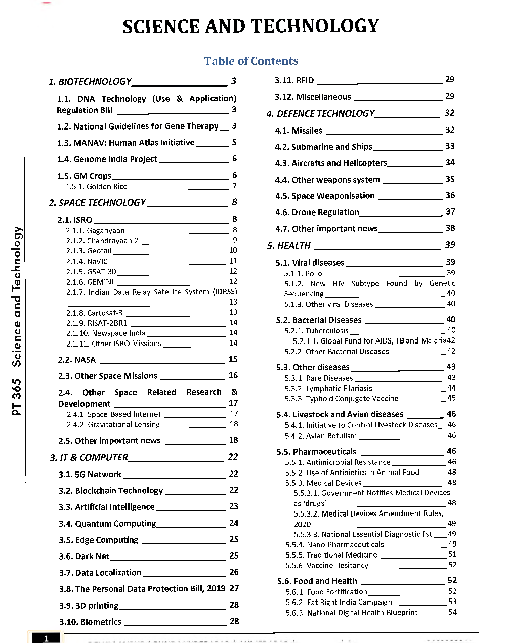 IAS Exam Science And Tech 2020 Study Material - Page 2
