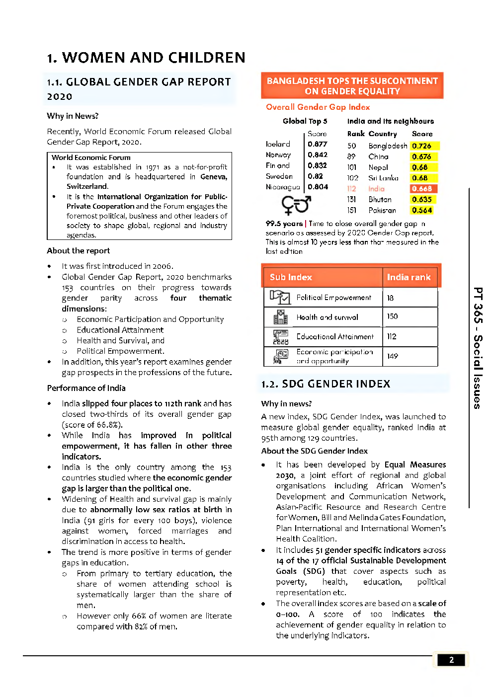 IAS Exam Social Issues Study Material - Page 3