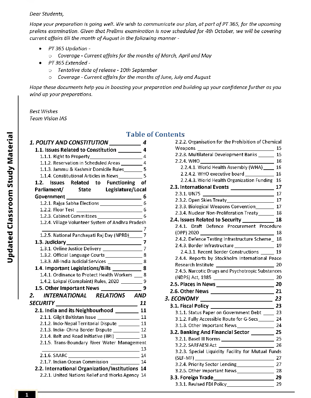 IAS Exam Updated Classroom Study Material - Page 2