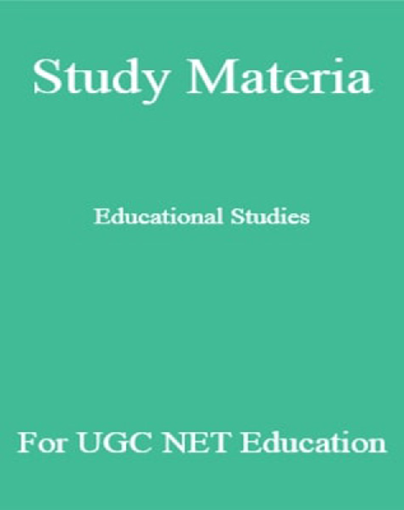 Study Material Educational studies For UGC NET  Education - Page 1