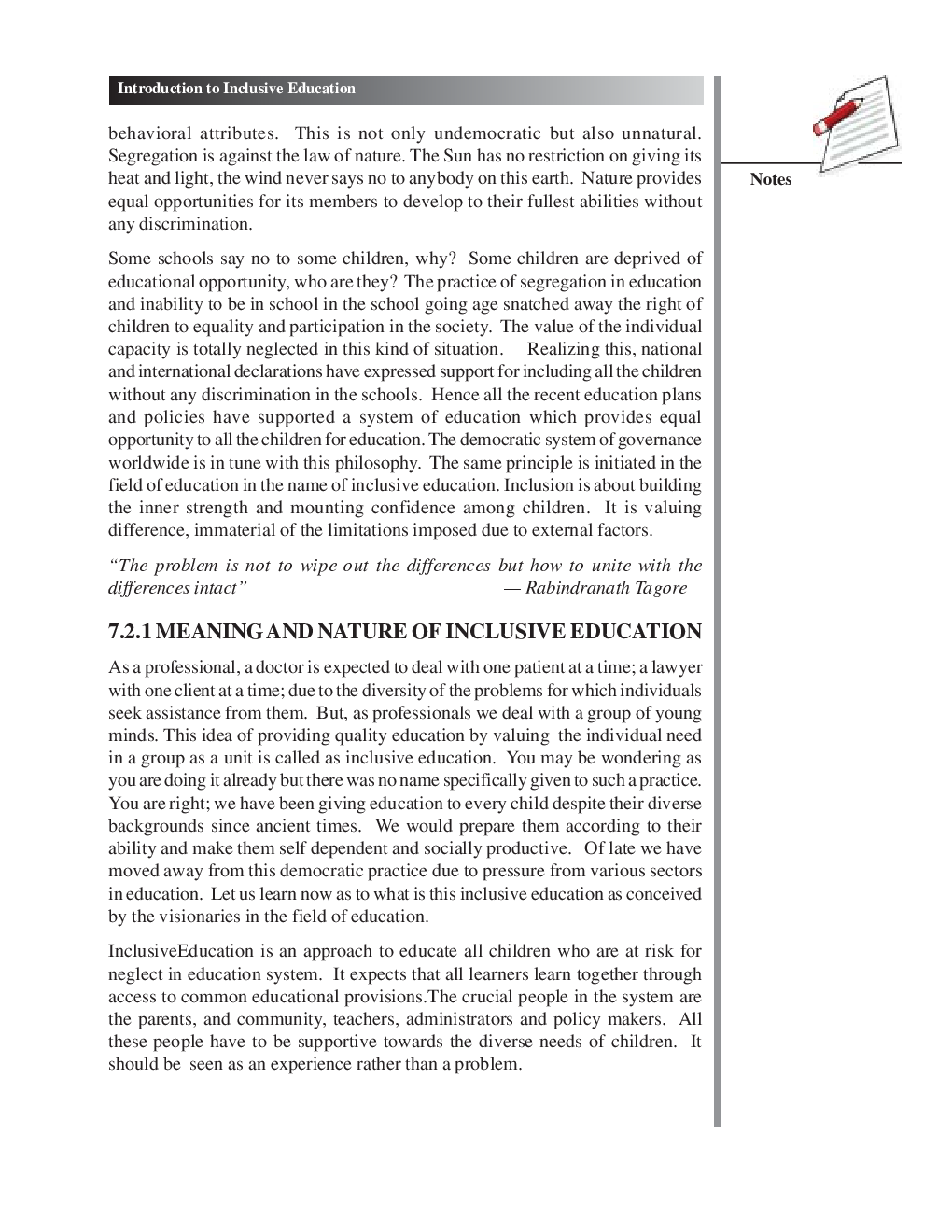 Study Material Inclucive Education  For UGC NET  Education - Page 3