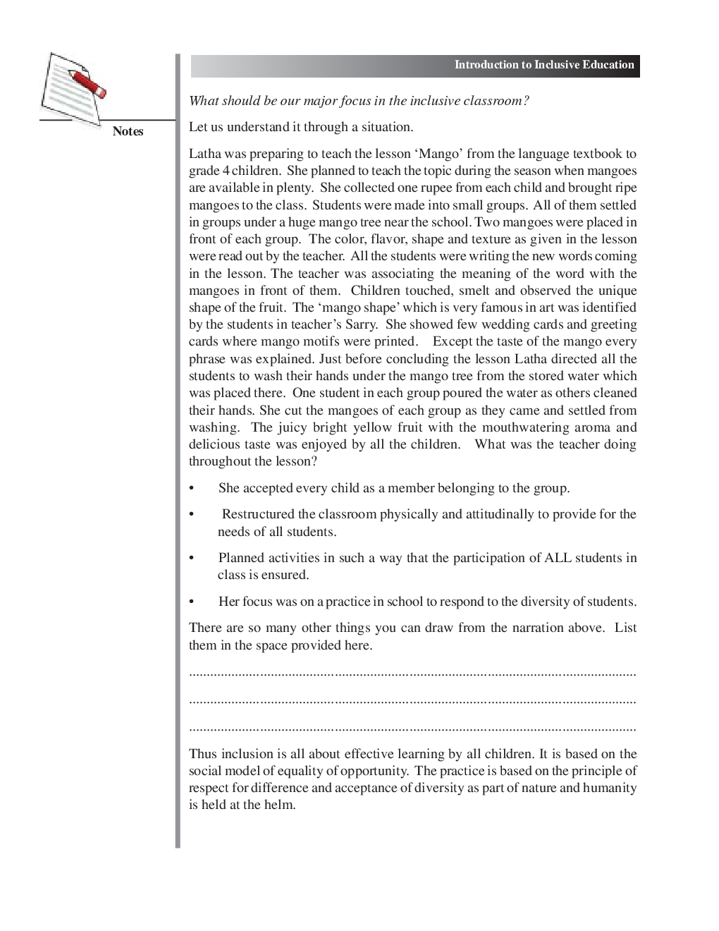 Study Material Inclucive Education  For UGC NET  Education - Page 4