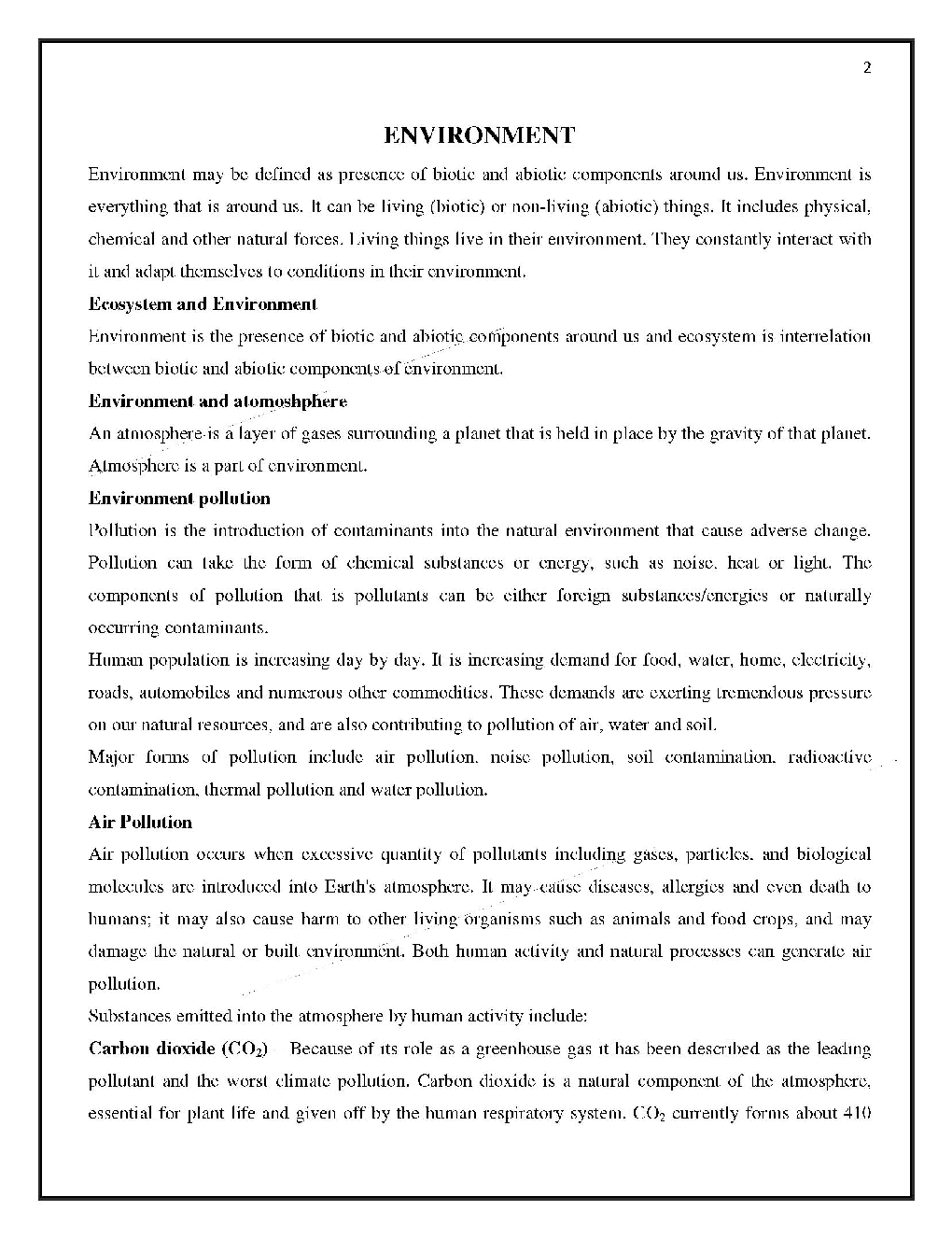 MPPSC Study Notes Environment - Page 2