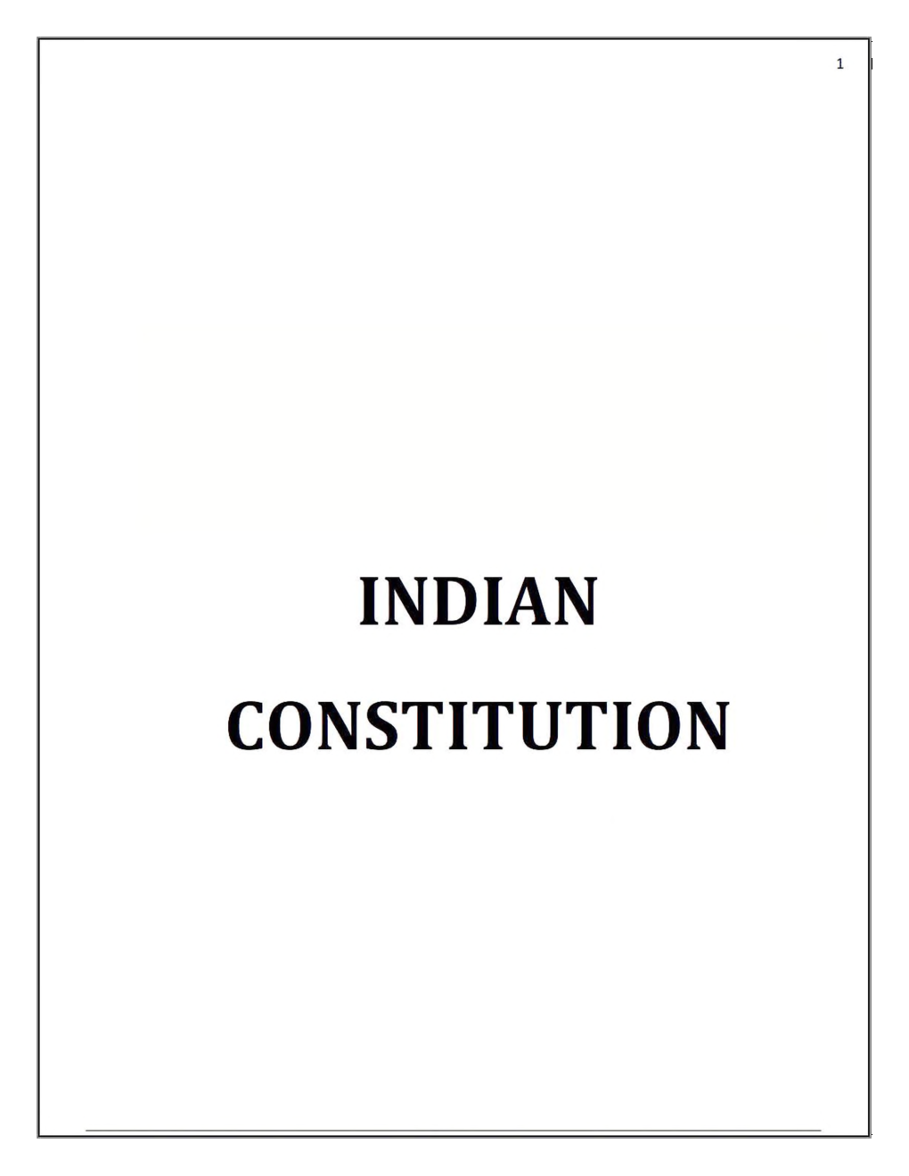 MPPSC Study Notes Indian Constitution - Page 2