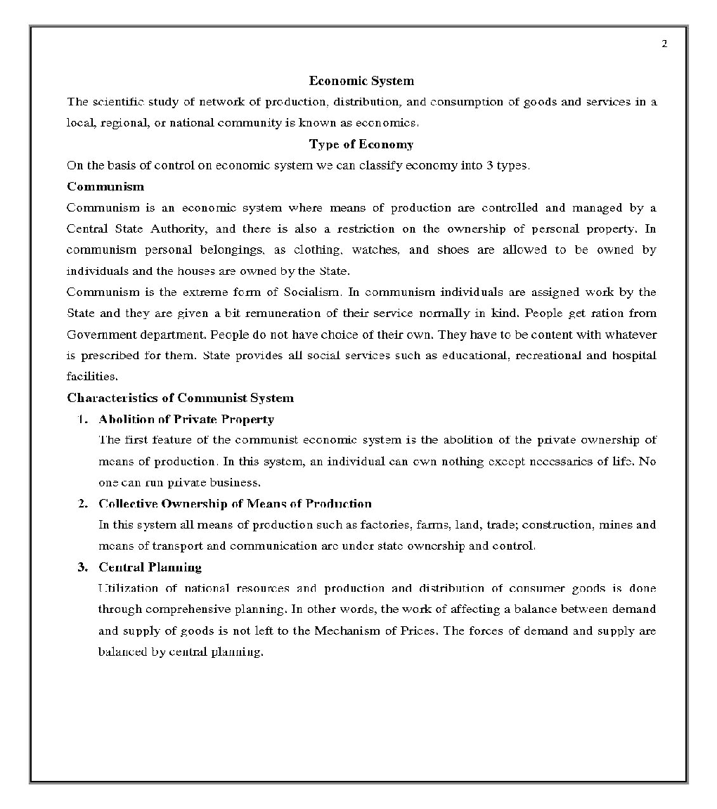 MPPSC Study Notes Indian Economic - Page 2