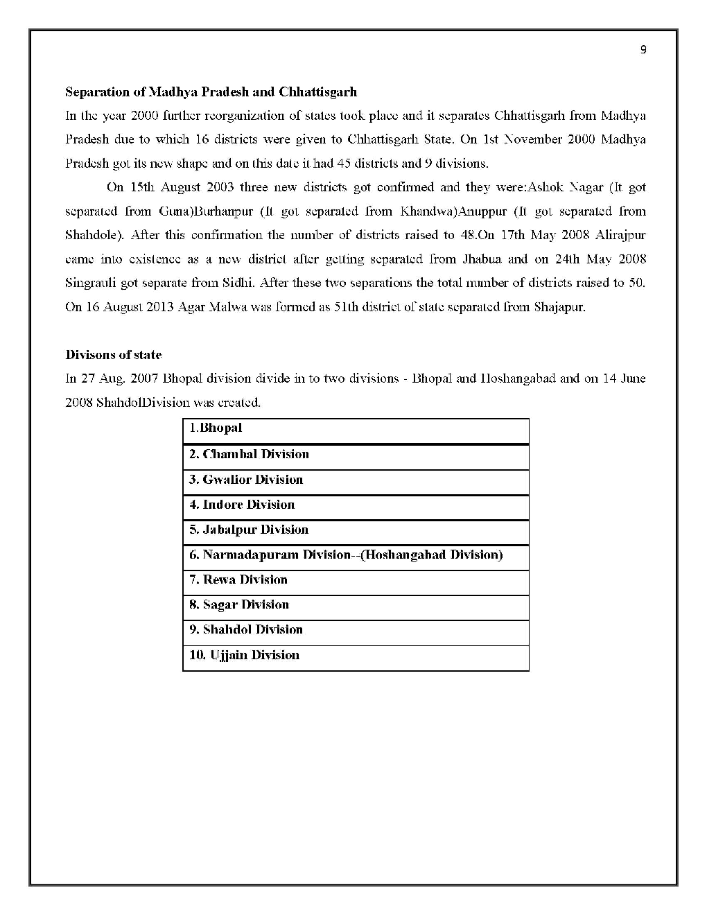 MPPSC Study Notes MP General Knowledge - Page 5