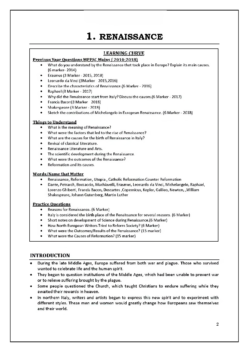 MPPSC Study Notes World History - Page 3