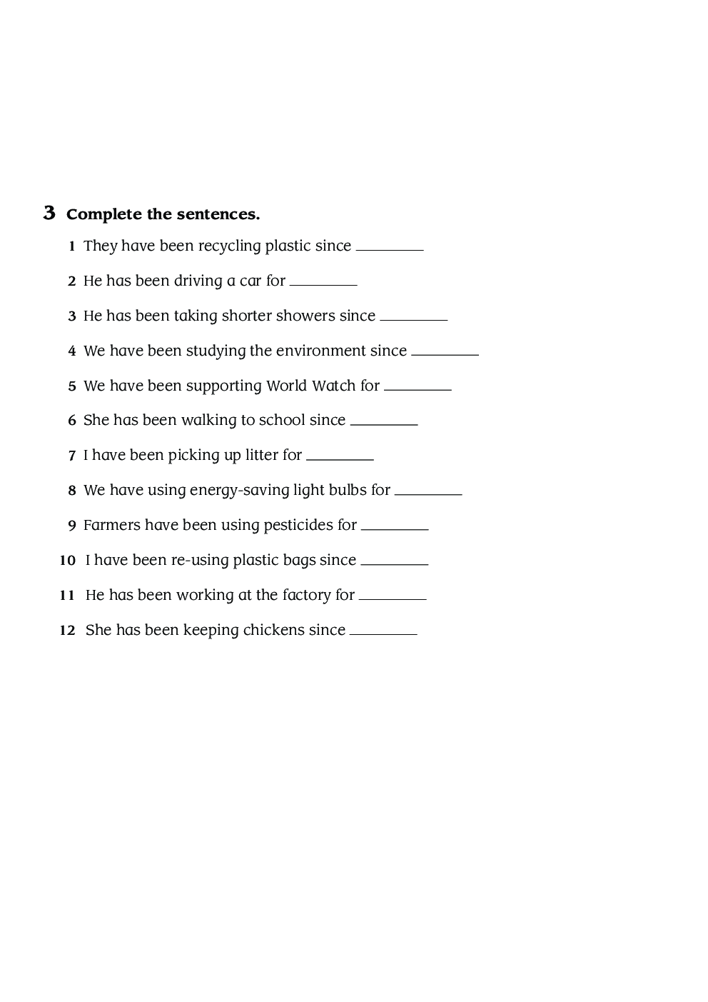 English Worksheet For Class-5 by Panel Of Experts - Page 3