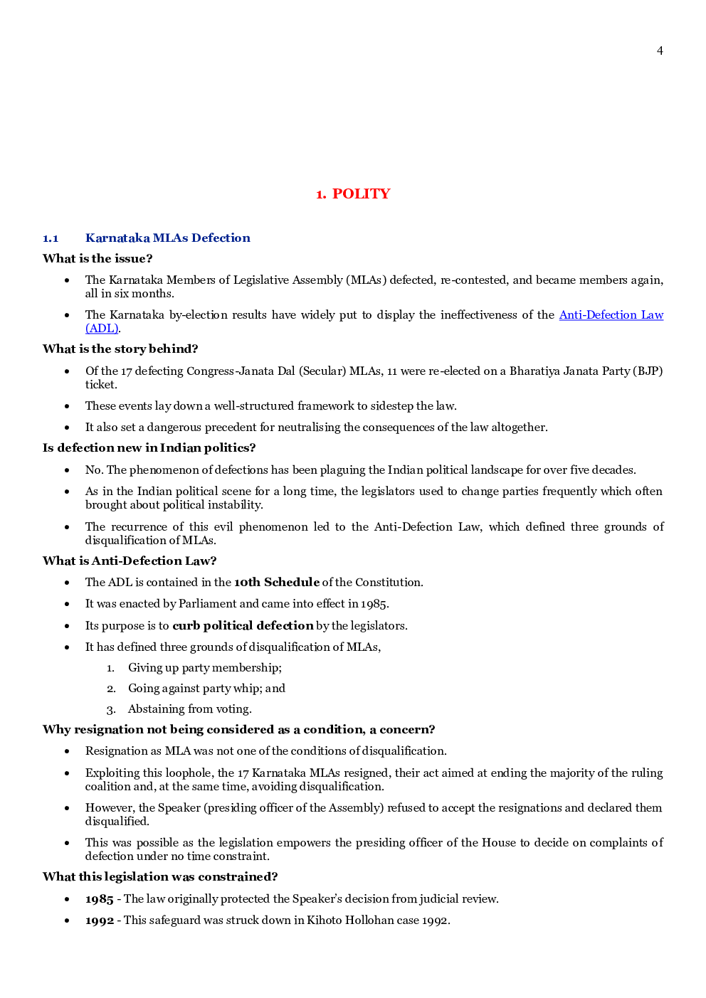 Topic Wise Current Affairs January 2020 - Page 2