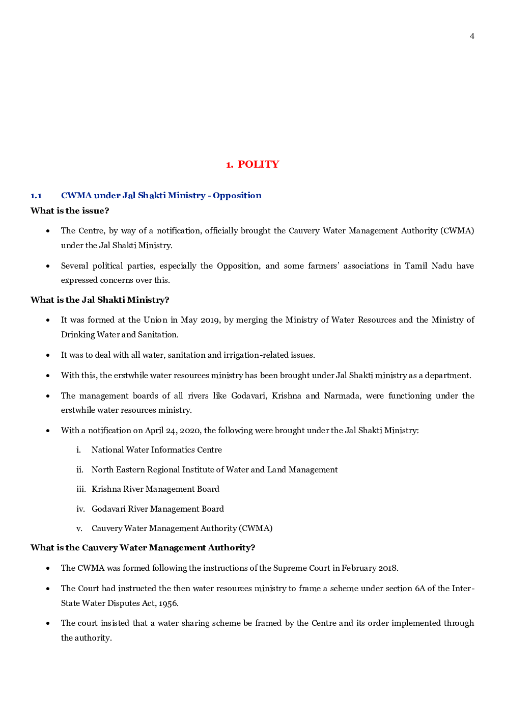 Topic Wise Current Affairs May 2020 - Page 2
