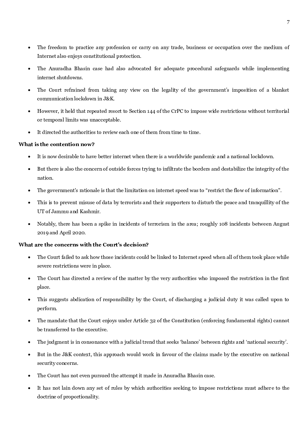 Topic Wise Current Affairs May 2020 - Page 5