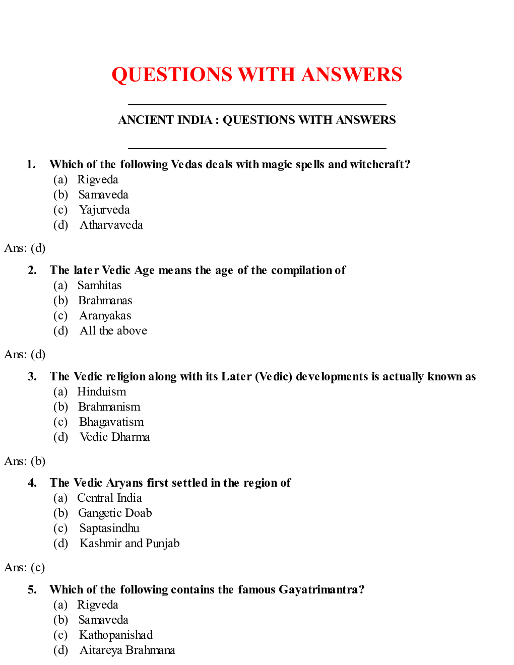 UGC NET History Study Material For 600+ Objective Question for ugc net Hisory - Page 2