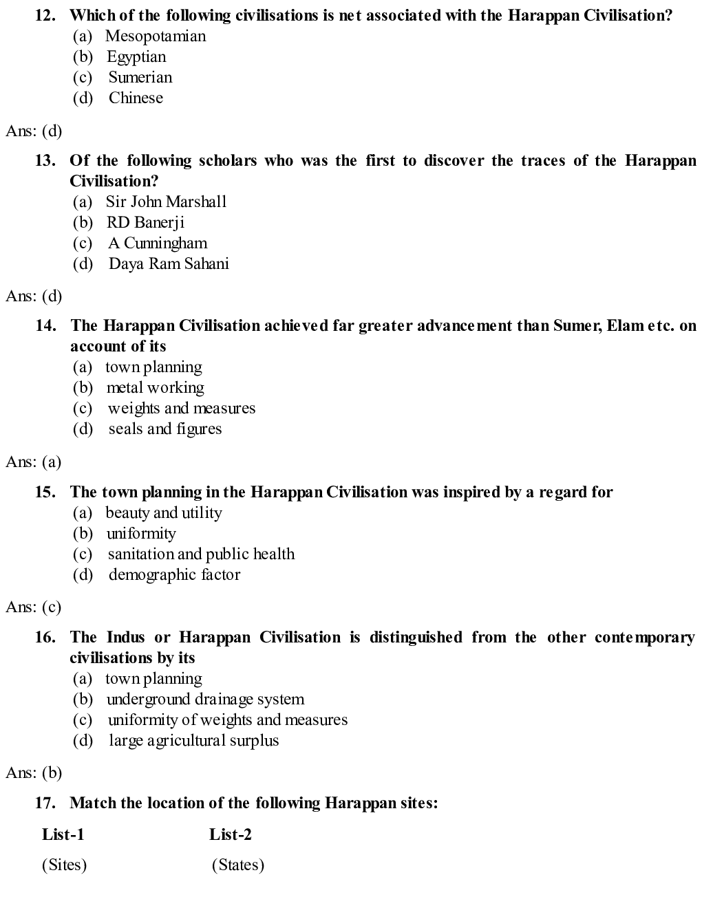 UGC NET History Study Material For 600+ Objective Question for ugc net Hisory - Page 4