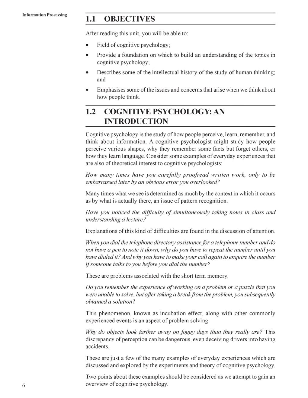 UGC NET Psychology Study Attention, Perception, Learning, Memory and Forgetting - Page 4