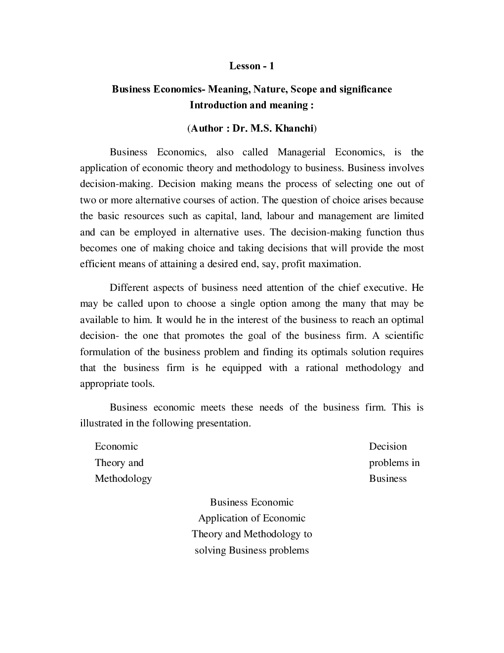 UGC NET Commerce Study Material Business Economics - Page 2