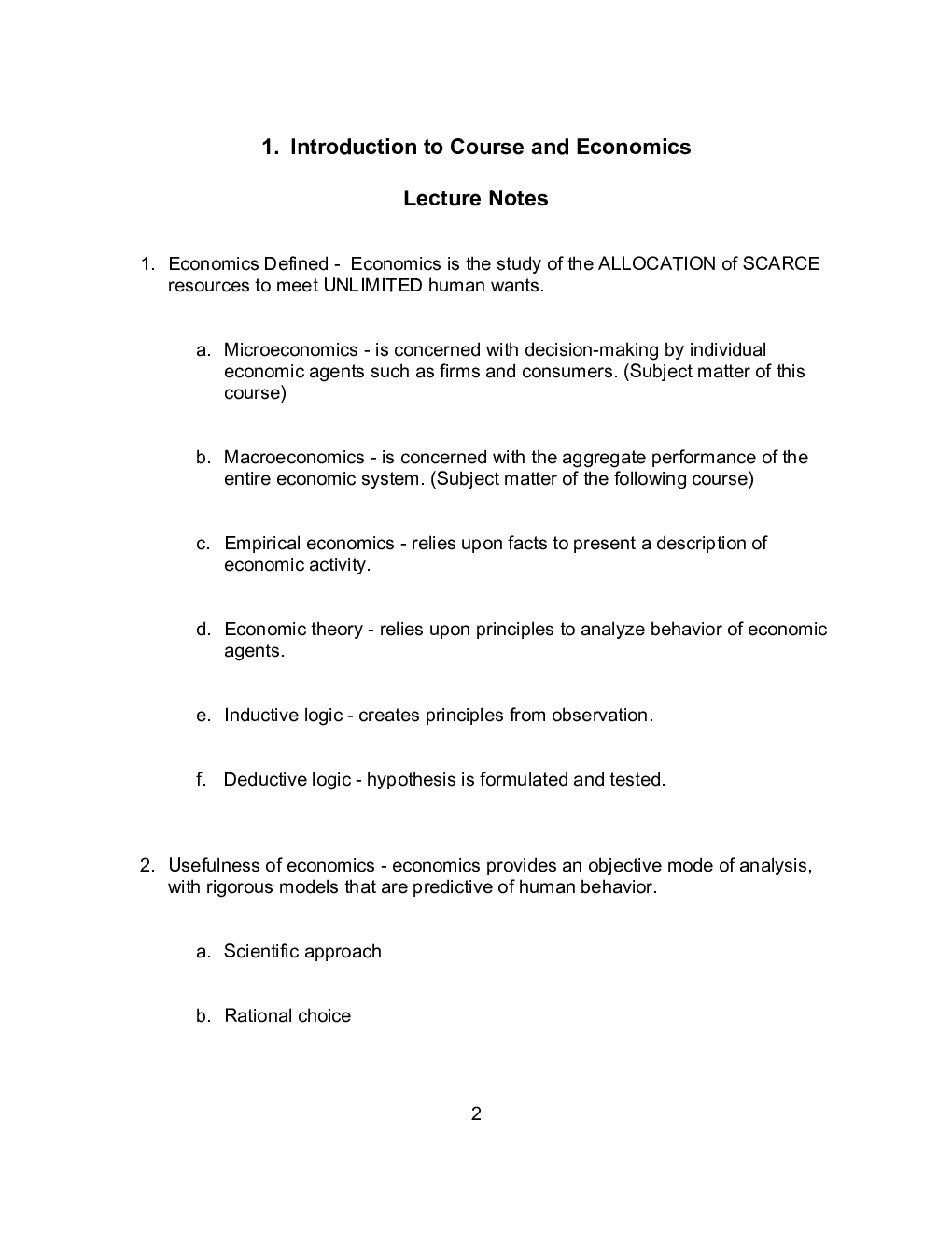 UGC NET Economics Study Material Micro Economics - Page 3