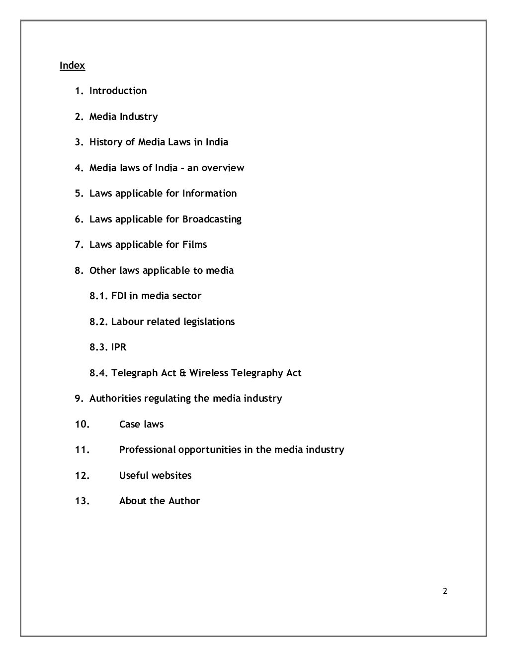 UGC NET Mass Communication Study Material Media Laws and Ethics - Page 2