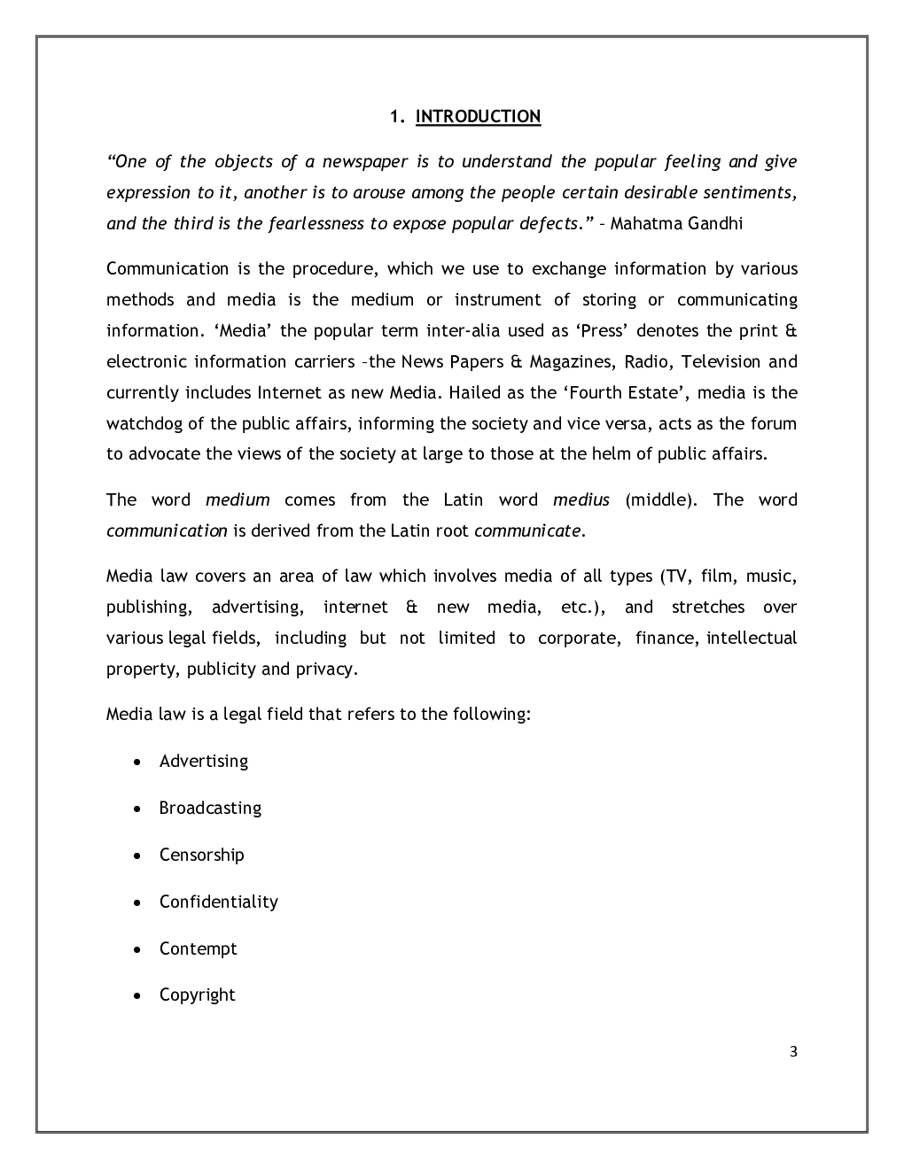 UGC NET Mass Communication Study Material Media Laws and Ethics - Page 3