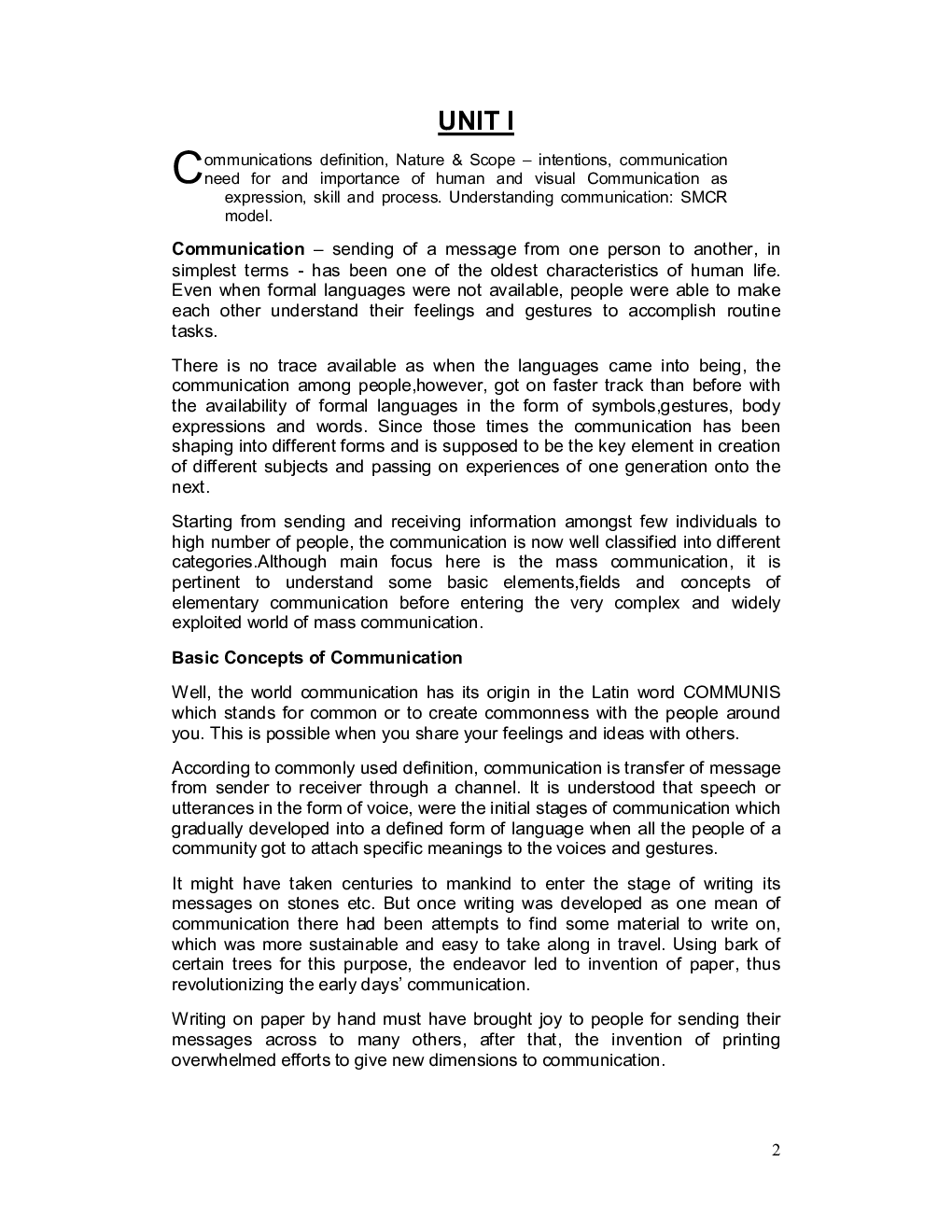 UGC NET Mass Communication Study Material Film and Visual Communication - Page 2