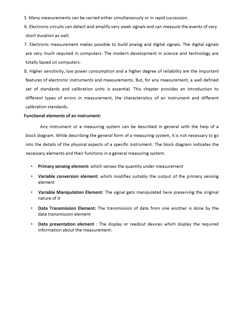 IES ETC Paper-1 Study Material   Electronic Measurements and Instrumentation - Page 3
