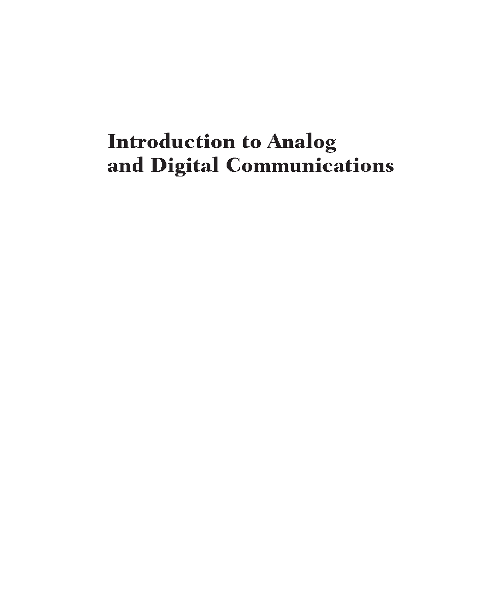 IES ETC Paper-2 Study Material   Analog and Digital Communication Systems - Page 2
