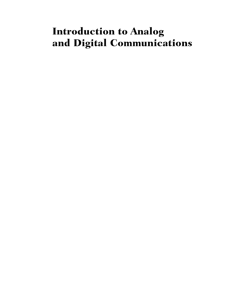 IES ETC Paper-2 Study Material   Analog and Digital Communication Systems - Page 3