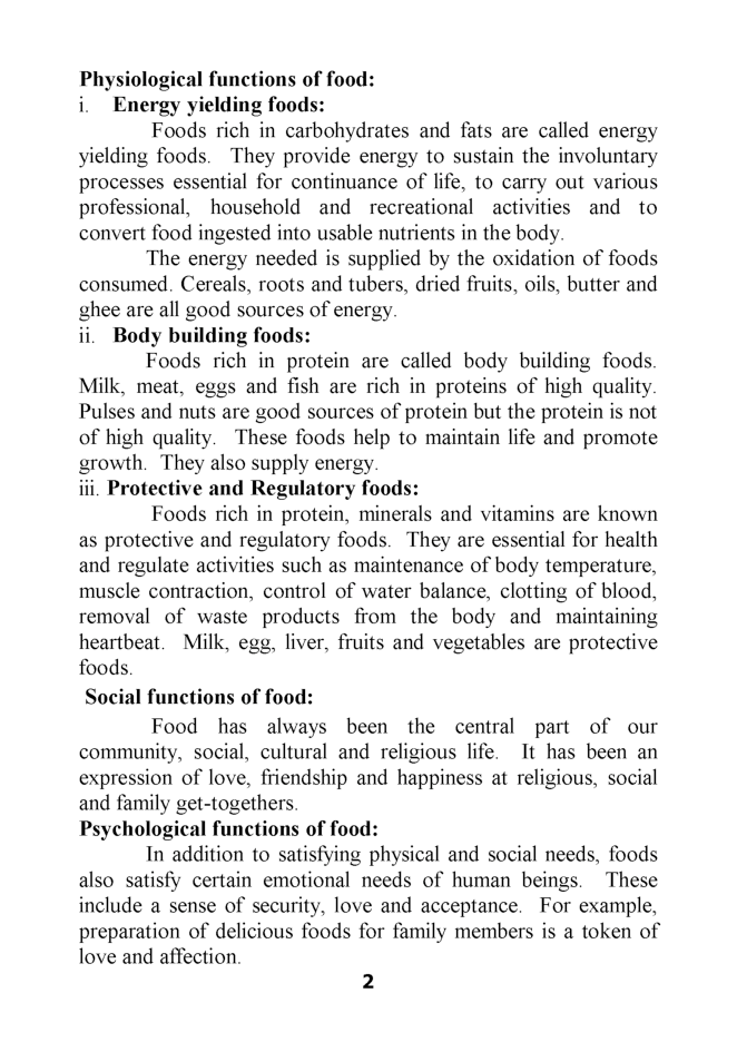 UGC NET Home Science Study Material Nutrition And Dietetics - Page 4