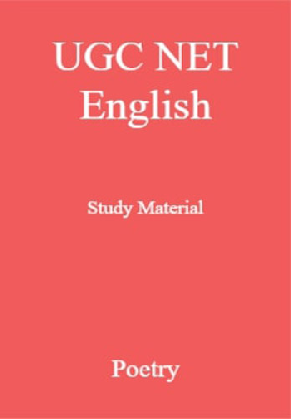 UGC NET English Study Material poetry - Page 1