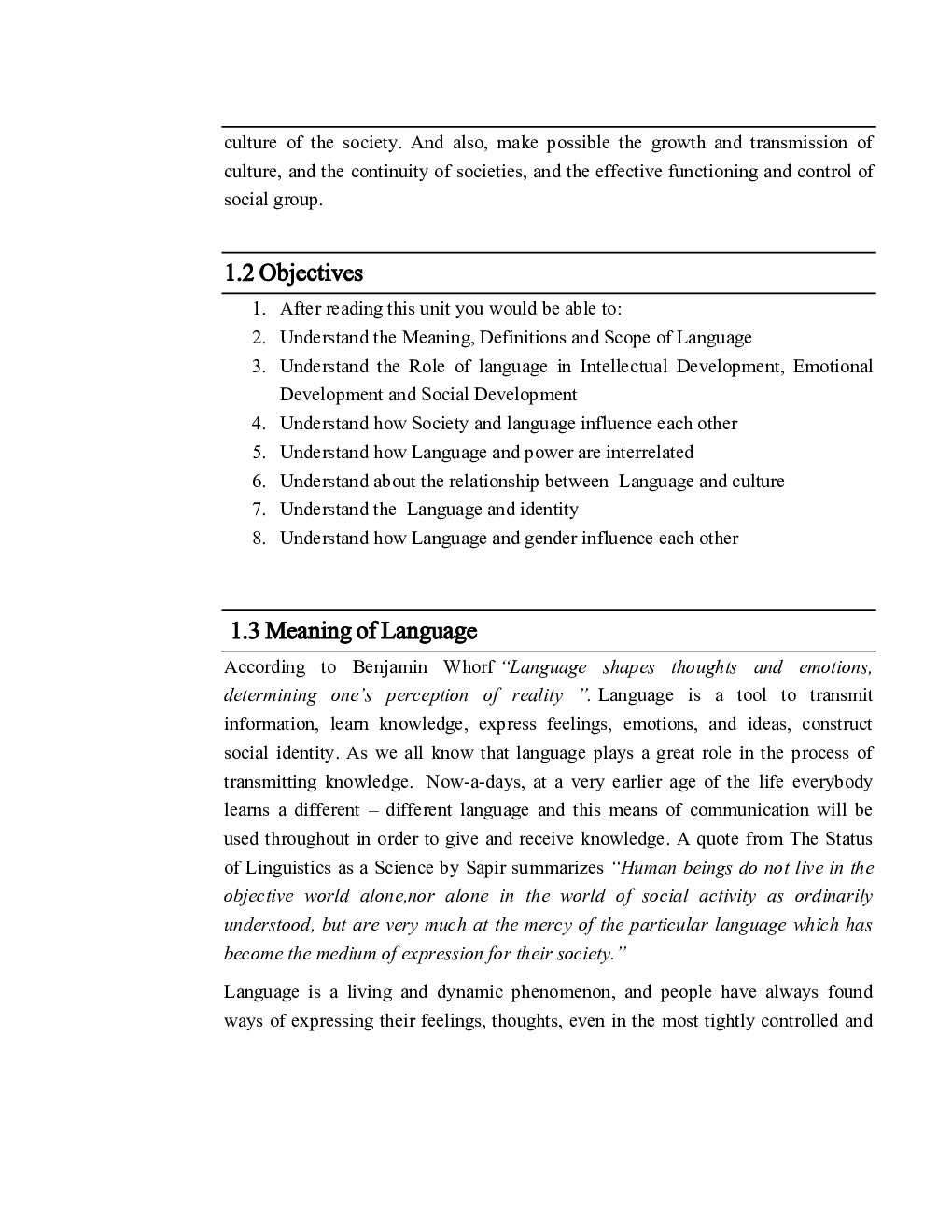 UGC NET English Study Material Language: Basic Concepts,Theories And Pedagogy.English In Use - Page 5