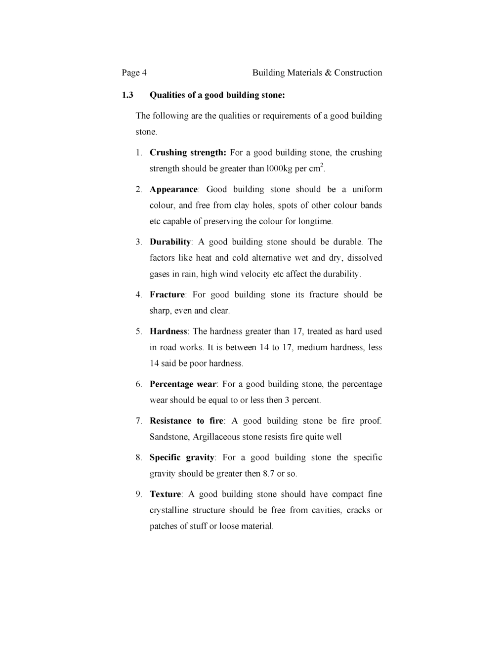 IES Civil Paper-1 Study Material Building Materials - Page 5