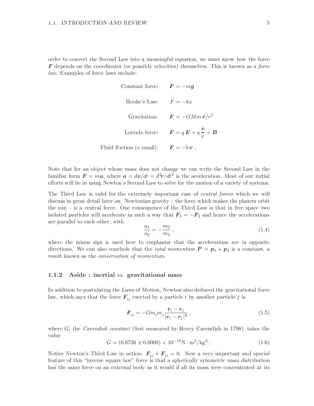 CSIR NET Classical Mechanics Part-1 Study Material For Physical Science - Page 4