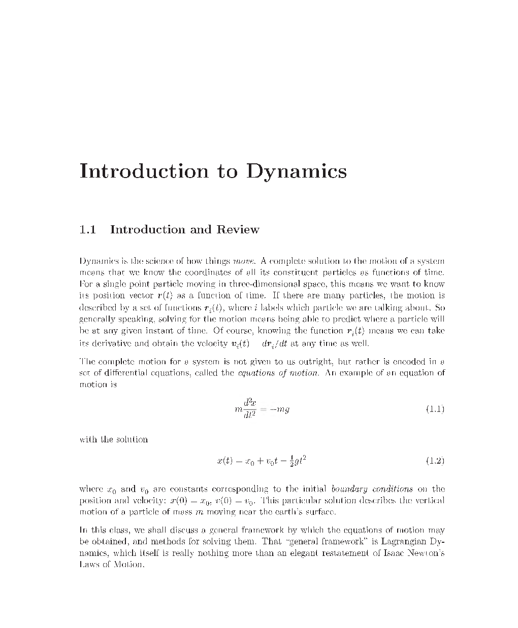 CSIR NET Classical Mechanics Part-2 Study Material For Physical Science - Page 3