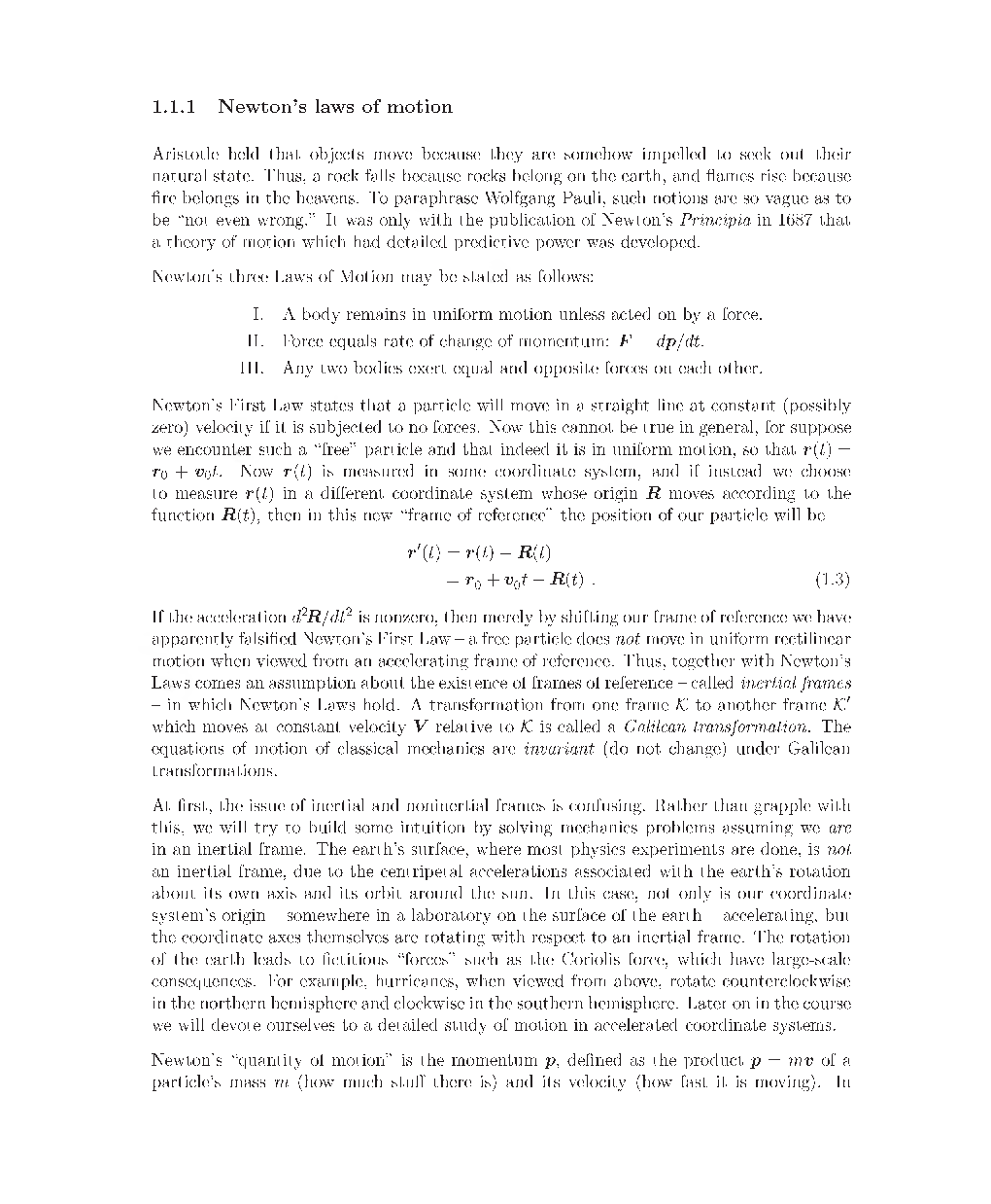 CSIR NET Classical Mechanics Part-2 Study Material For Physical Science - Page 4