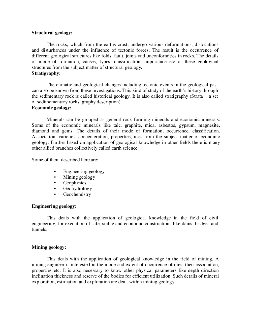 CSIR NET Study Material Earth science Geology Part-II - Page 4
