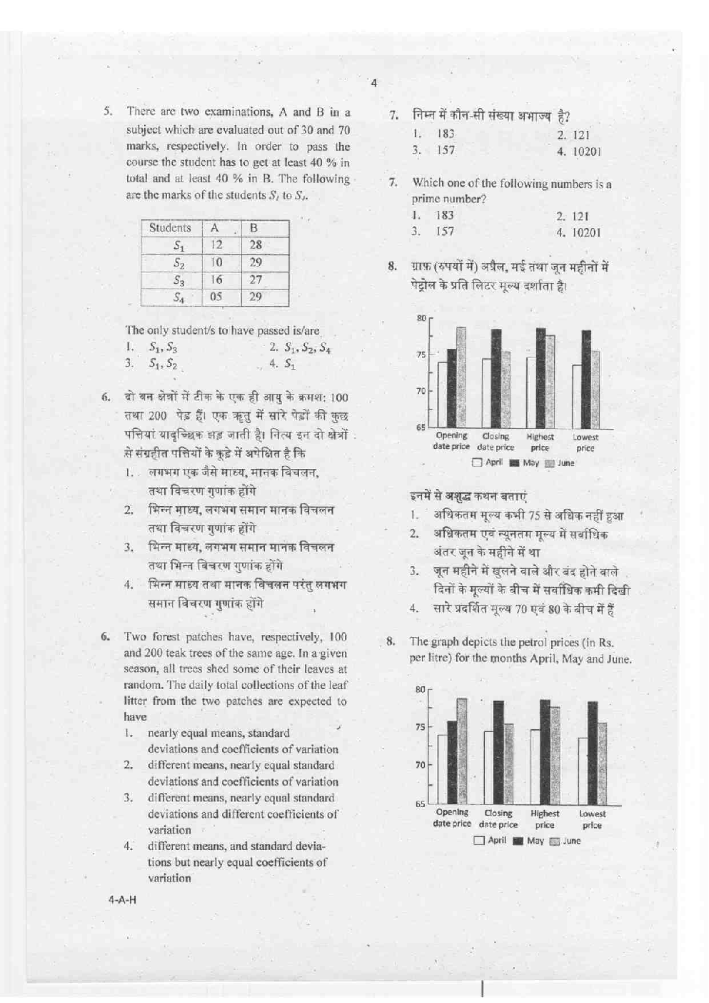 Download Previous Year Question Paper 2019 For CSIR NET Mathematical