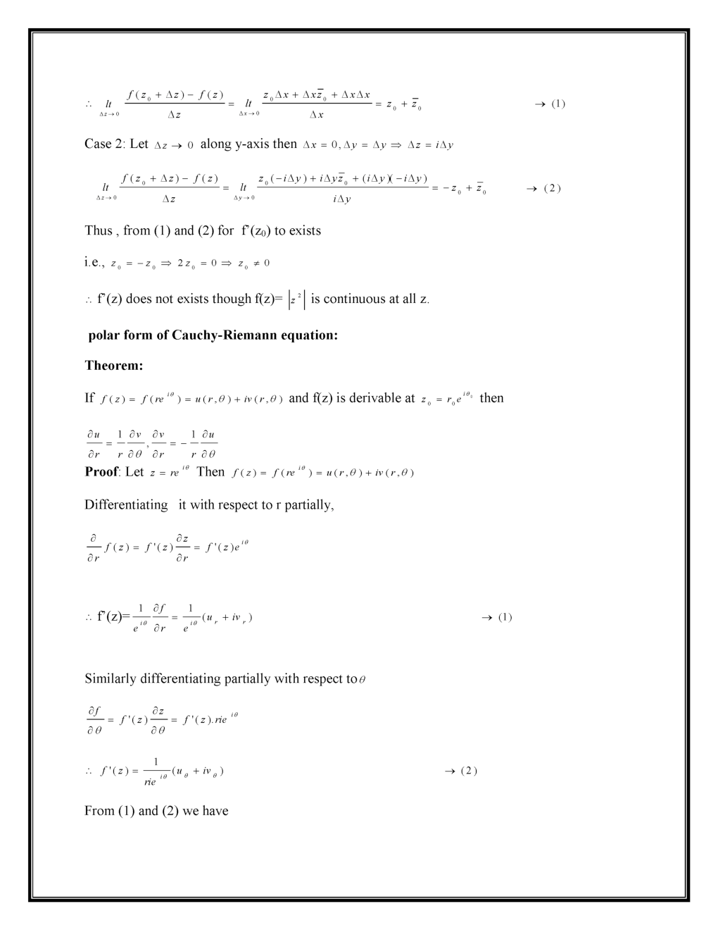 VTU Civil 4th Sem Study Material Complex Analysis, Probability and Statistical Method - Page 4
