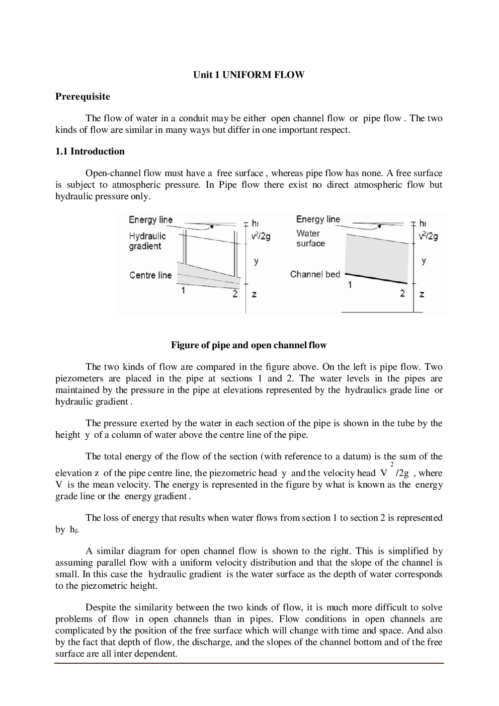 VTU Civil 4th Sem Study Material Applied Hydraulics - Page 2