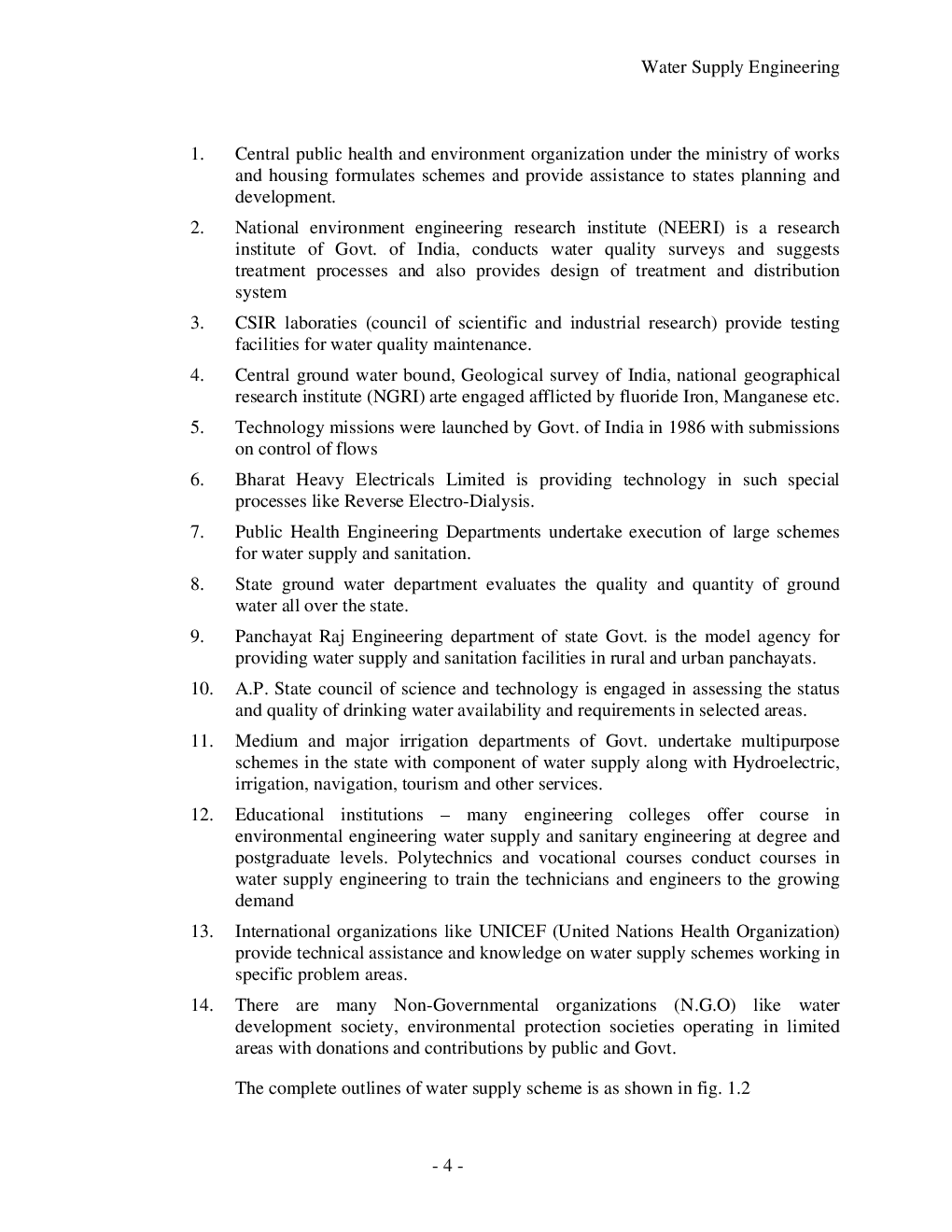 VTU Civil 4th Sem Study Material Water Supply and Treatment Engineering - Page 5