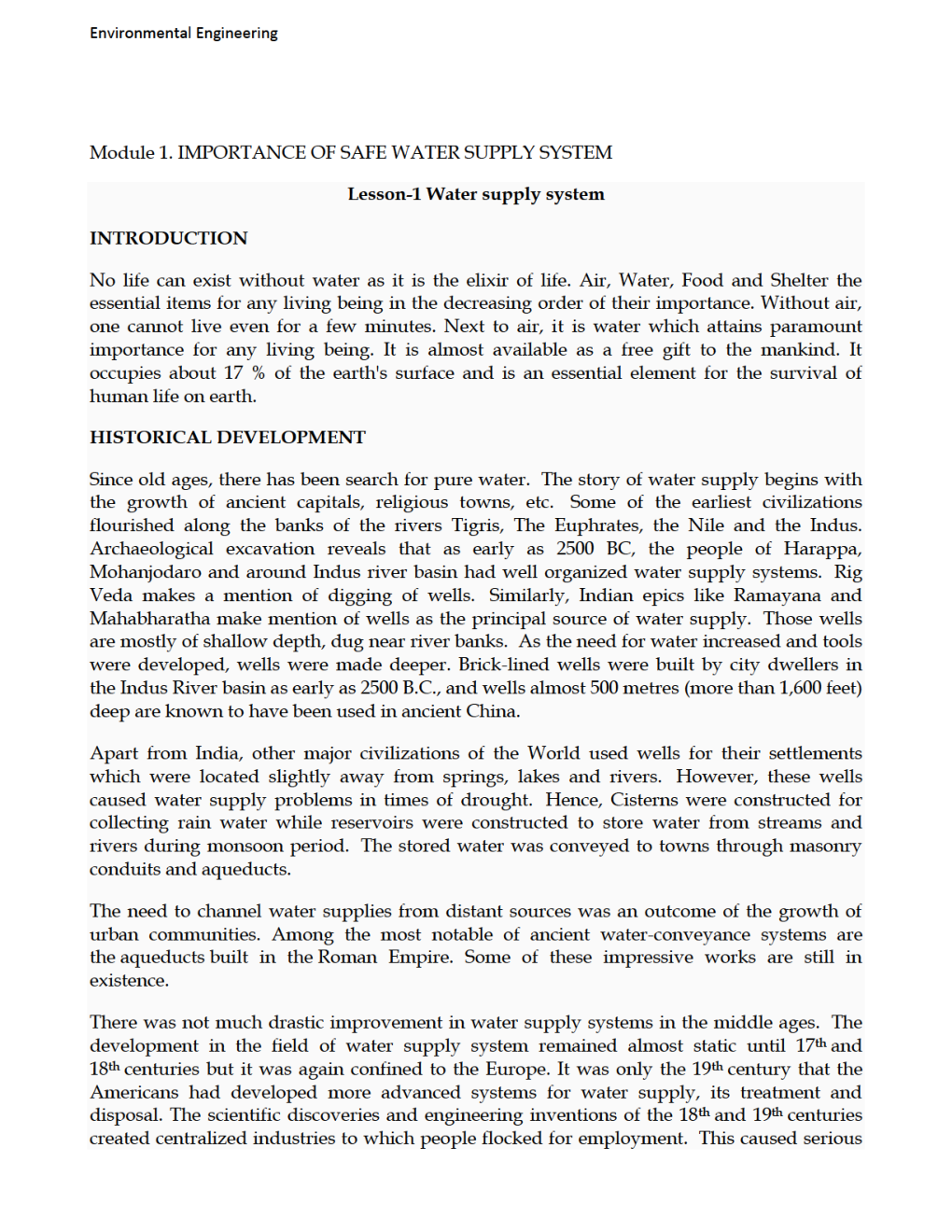 VTU Civil 4th Sem Study Material Engineering Geology - Page 2