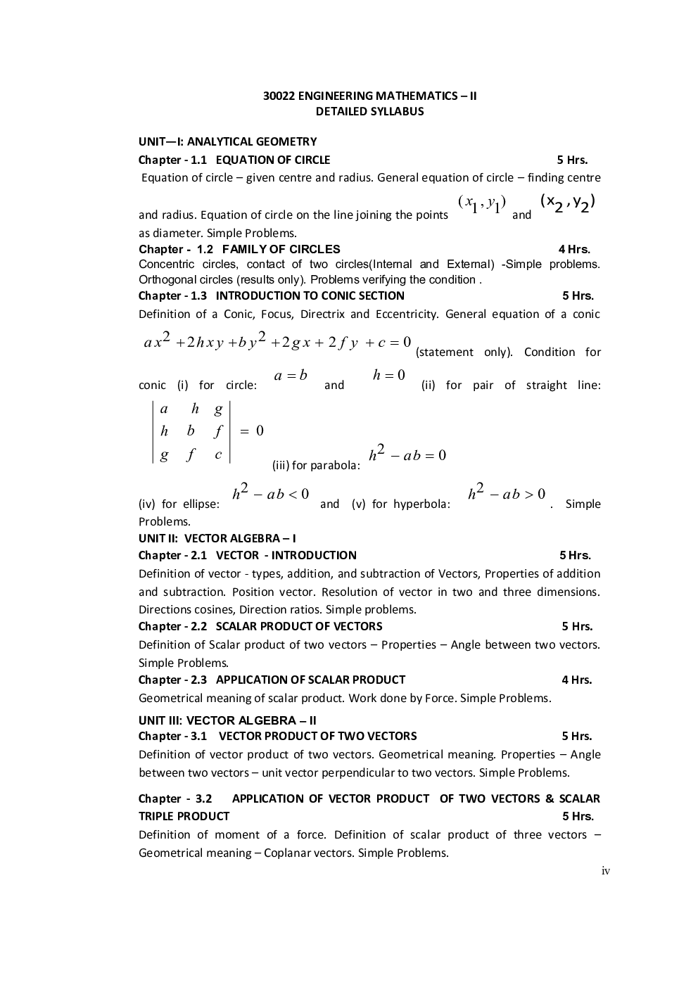 VTU Civil 4th Sem Study Material Additional Mathematics-II - Page 2