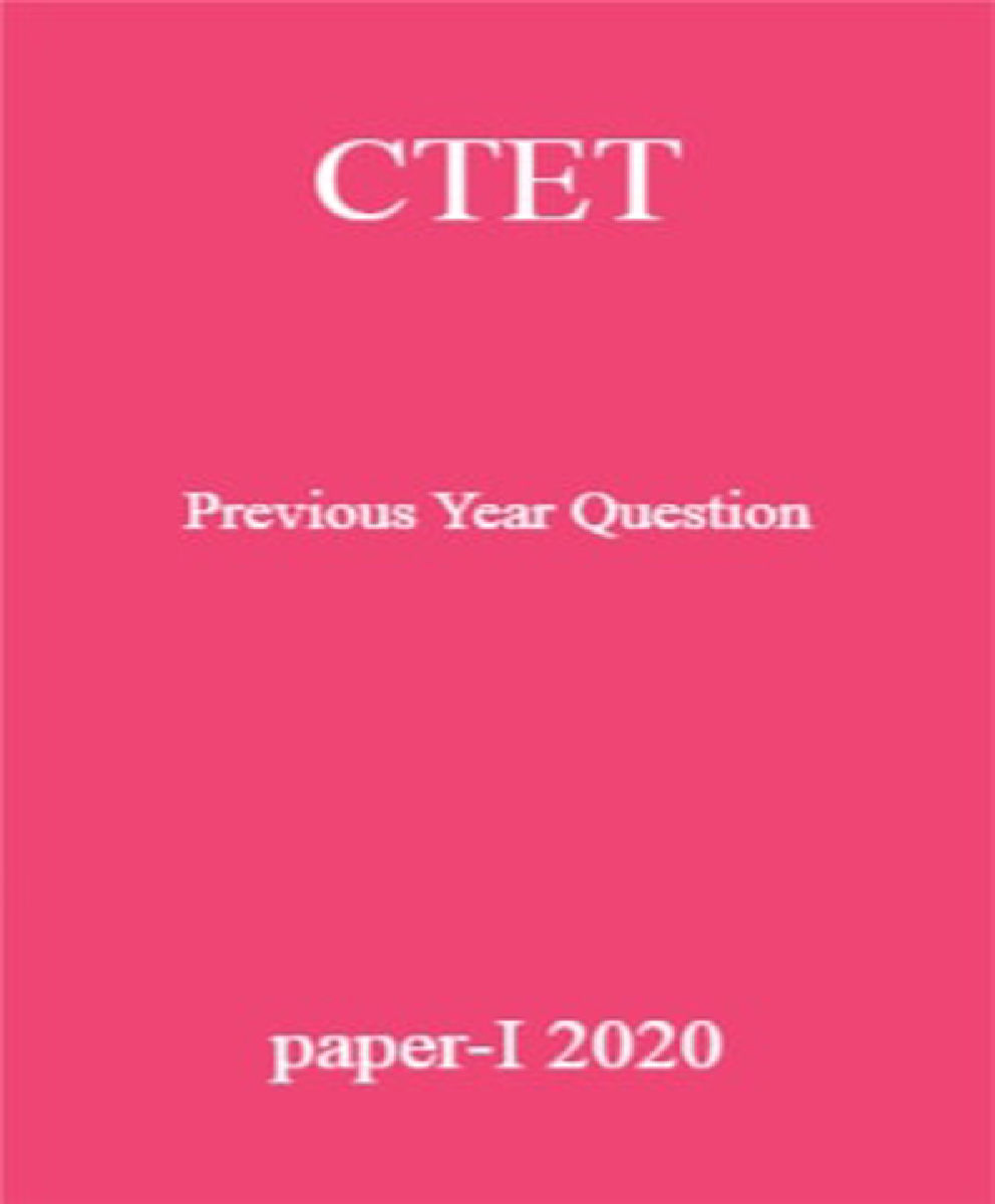 CTET Previous Year Question paper-I 2020 - Page 1