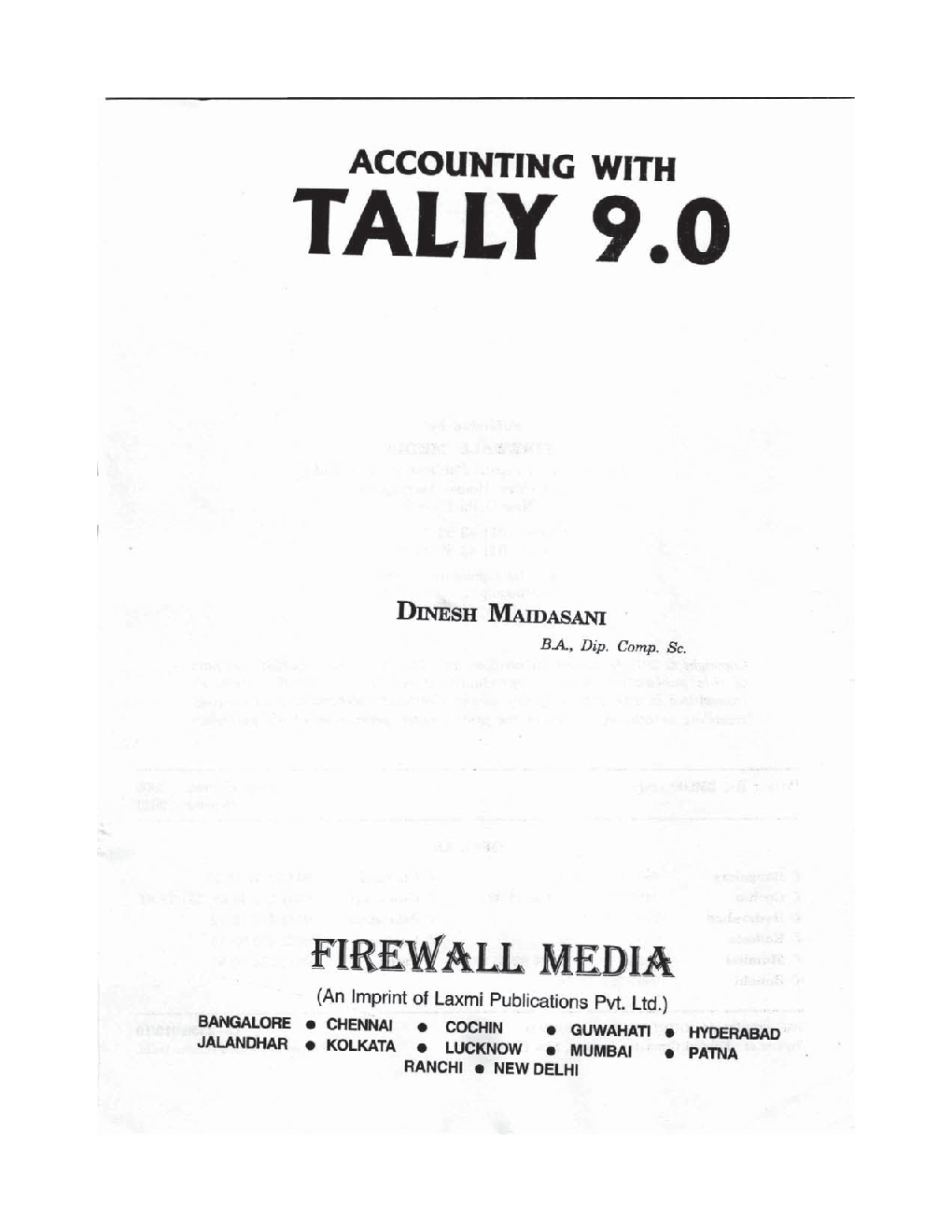 Accounting With Tally 9.0 - Page 2