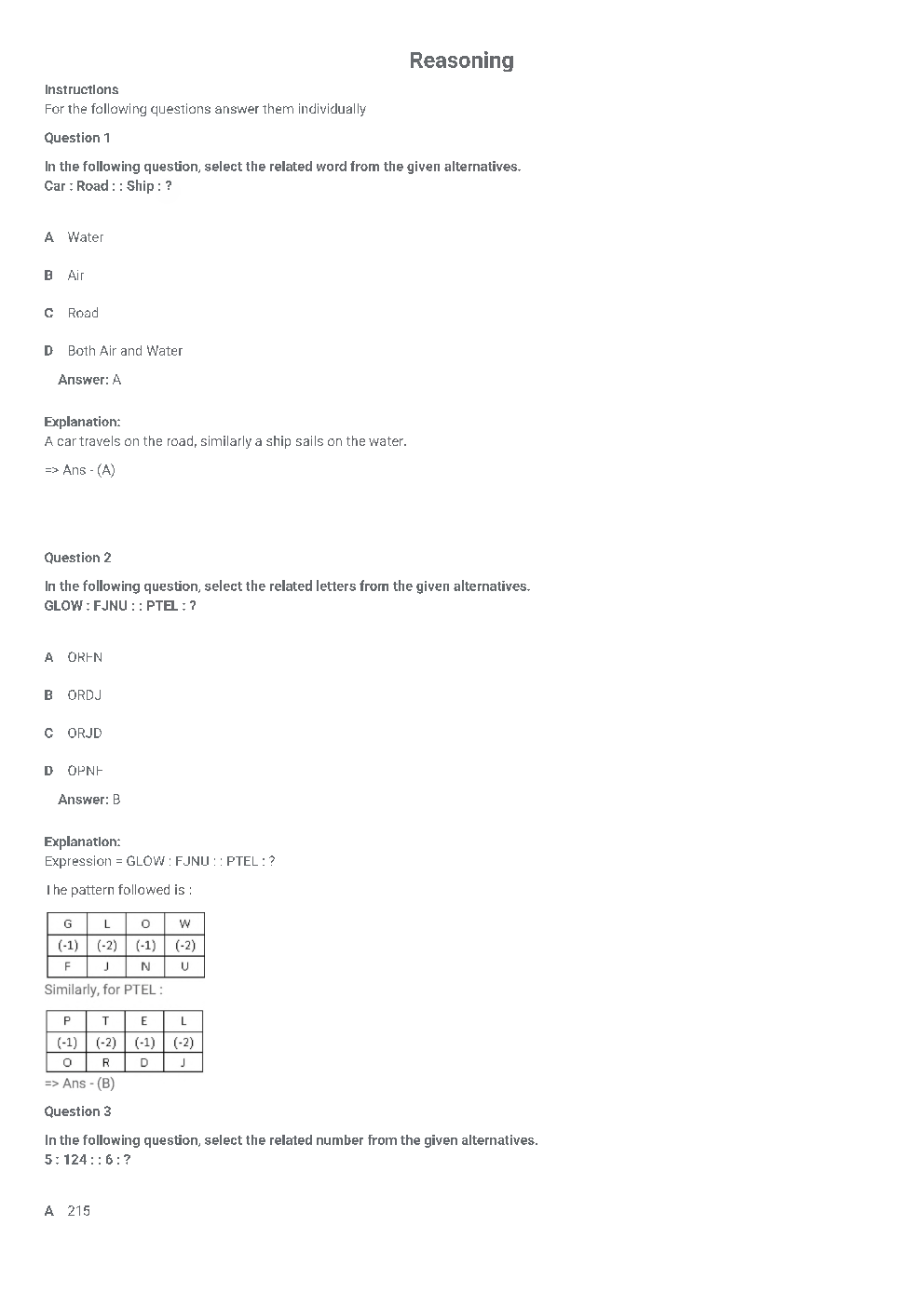 SSC CGL Previous Year Question Paper Of SSC CGL 2017 - Page 2