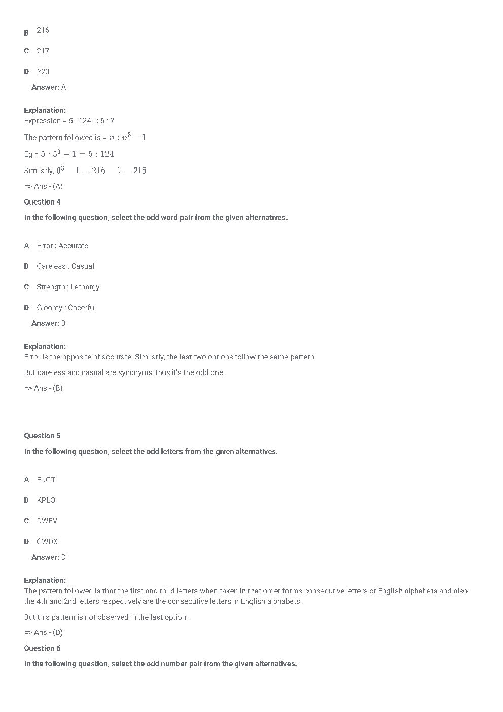 SSC CGL Previous Year Question Paper Of SSC CGL 2017 - Page 3