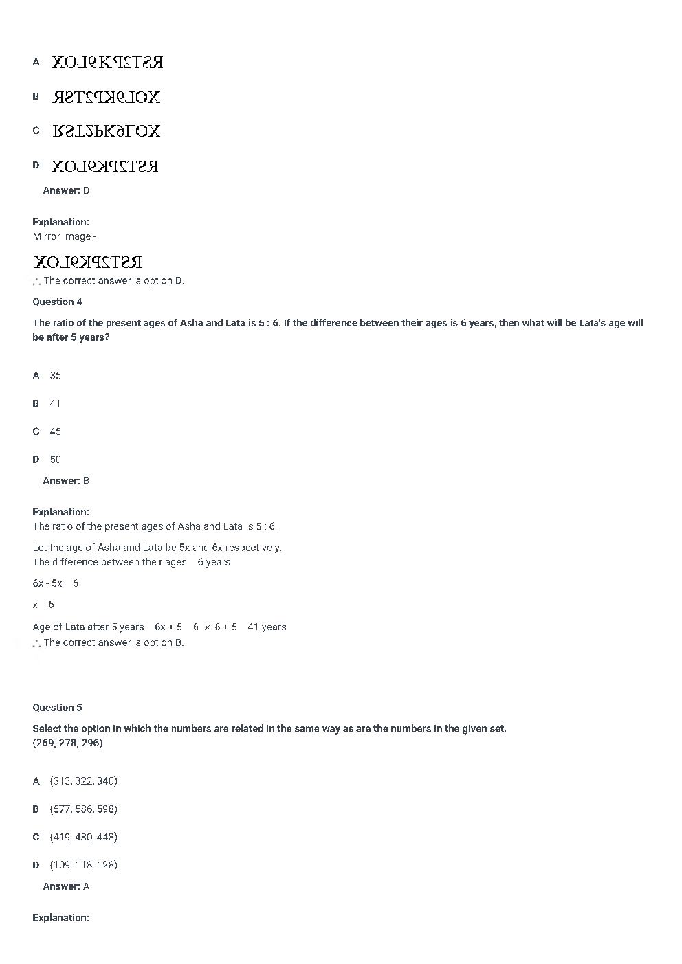 SSC CGL Previous Year Question Paper Of SSC CGL 2020 - Page 3