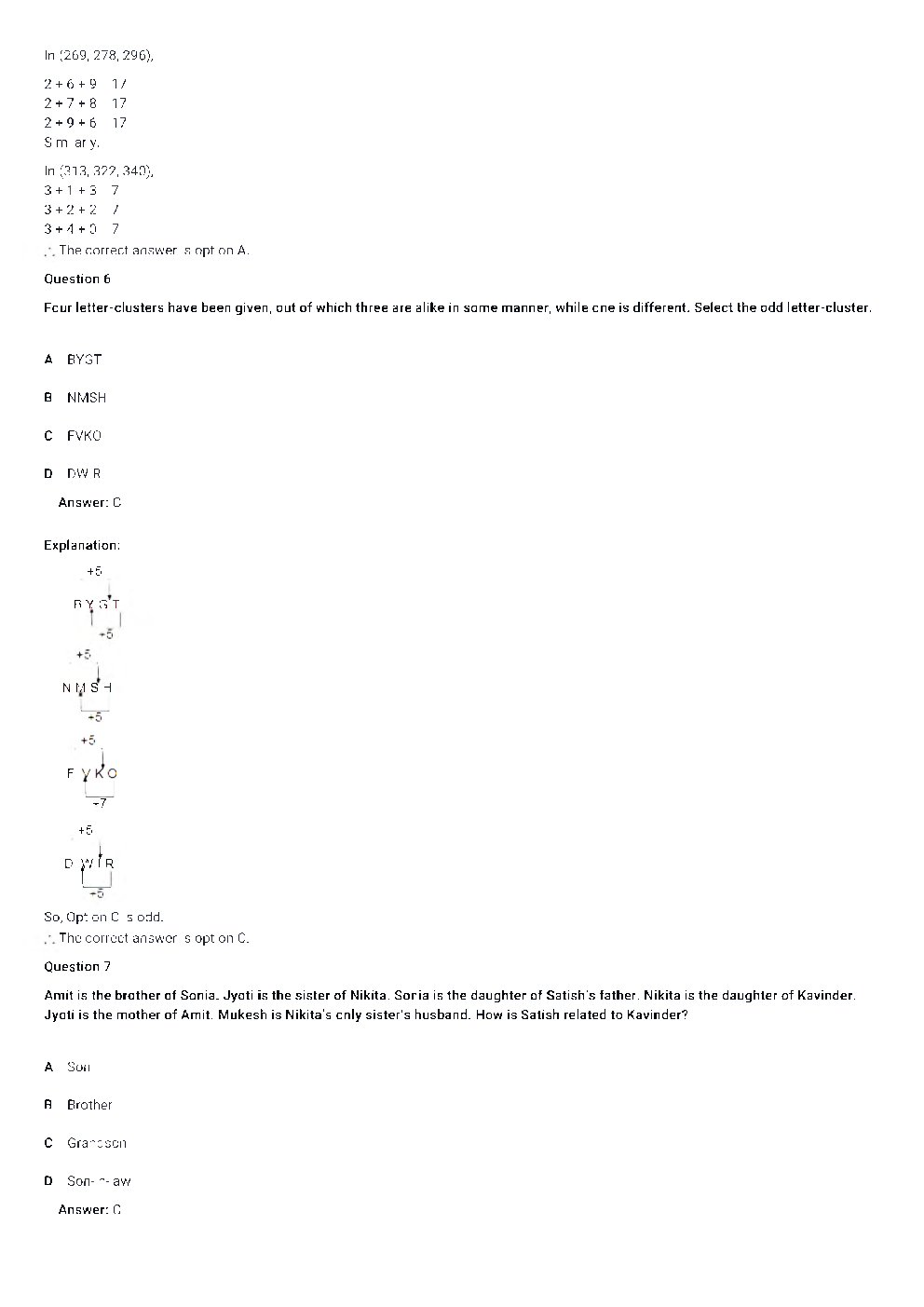 SSC CGL Previous Year Question Paper Of SSC CGL 2020 - Page 4