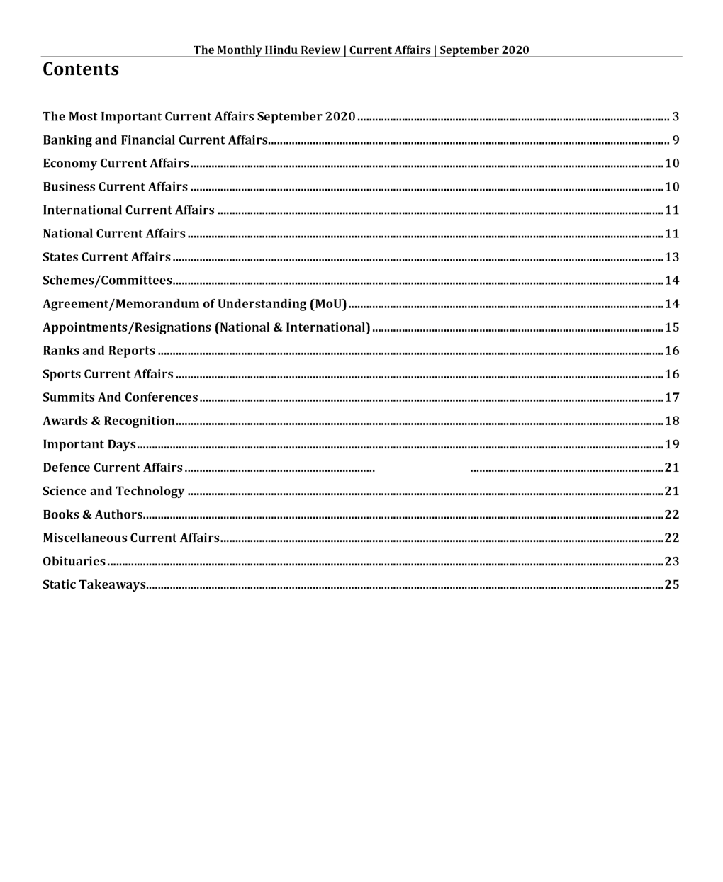 GK And Current Affairs September 2020 In English - Page 2