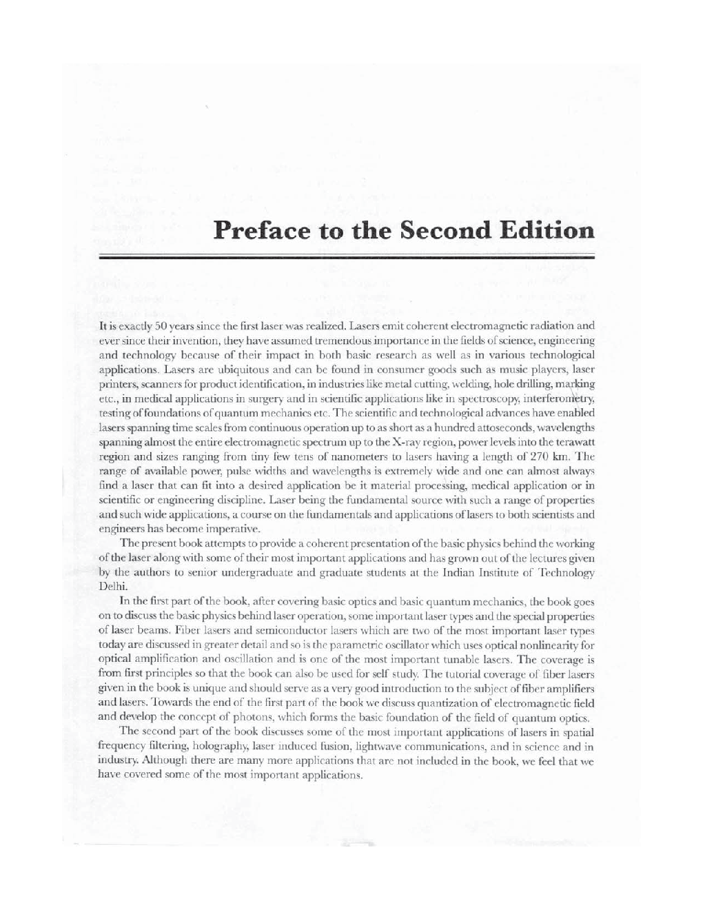 Lasers Fundamentals And Applications - Page 5