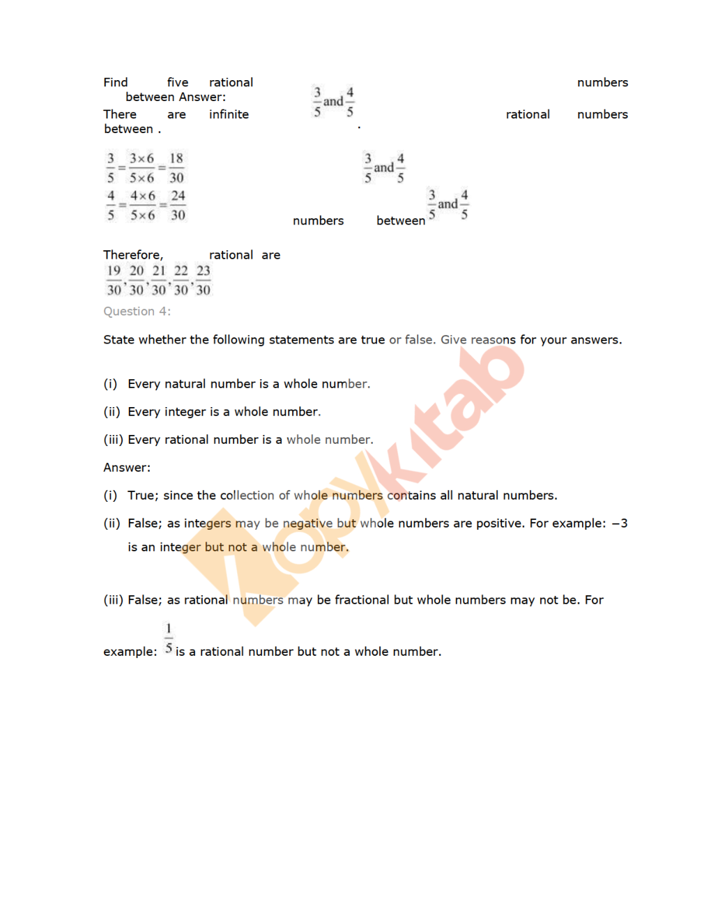 NCERT Solution For Class-9 Maths - Page 3