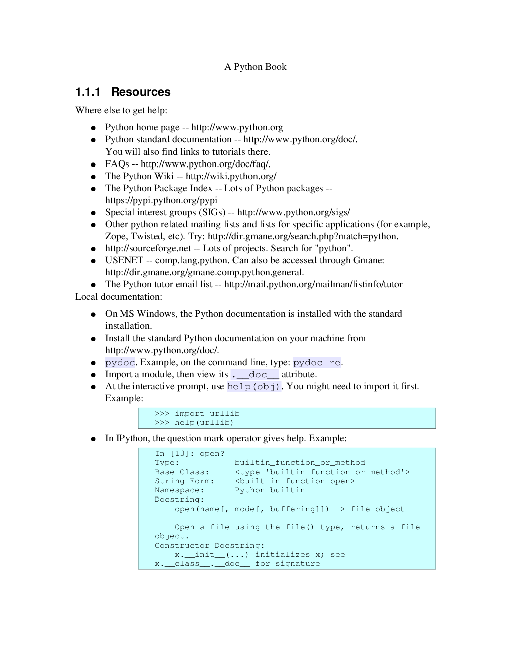 VTU Electronics and Telecommunication Study Material Python - Page 4